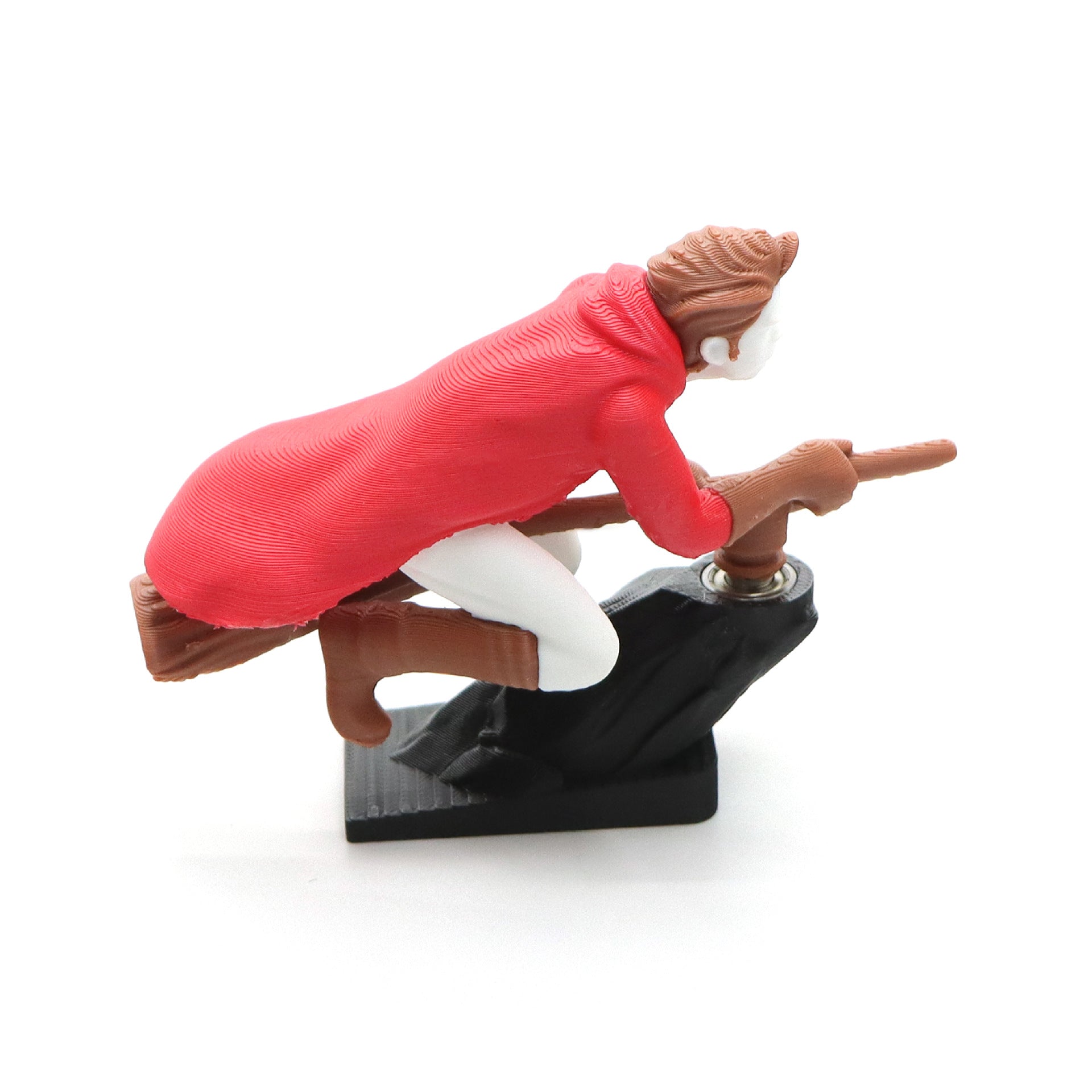 Witch And Wizard Broomstick Dashboard Drift Decoration