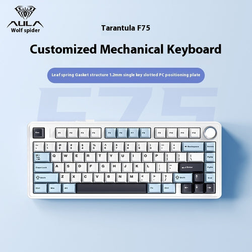 Aula F75 Mechanical Keyboard Wireless Three-mode Bluetooth