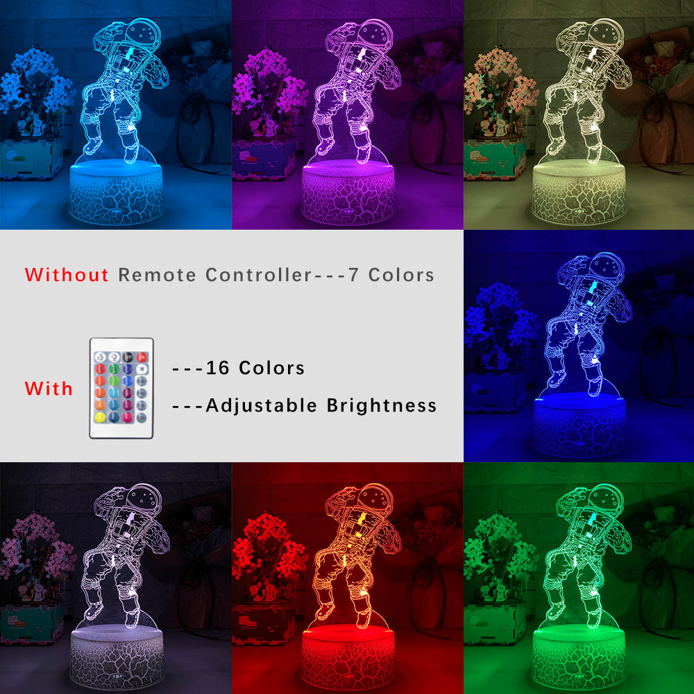 Astronaut Series Touch Remote Control LED Light