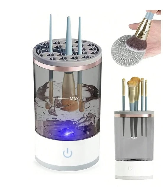 Automatic-Electric Makeup Brush Cleaning Machine-Fast Clean Dryer